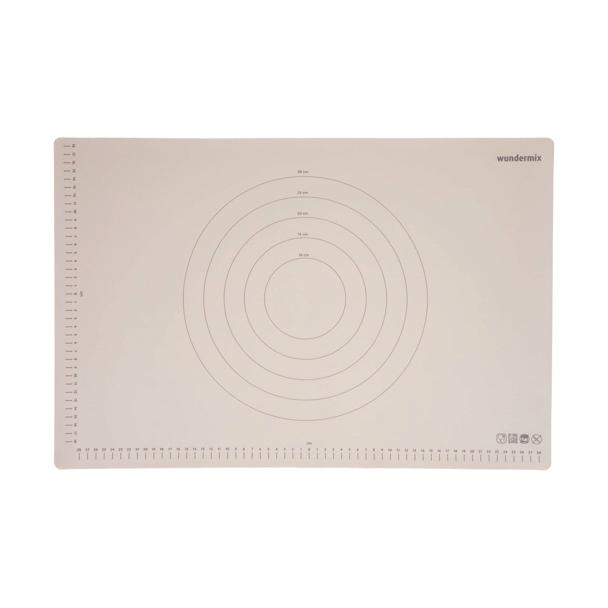 WunderMat® | Teigunterlage «Wundermix» | Premium - Teigmatte aus Silikon - Wundermix GmbH