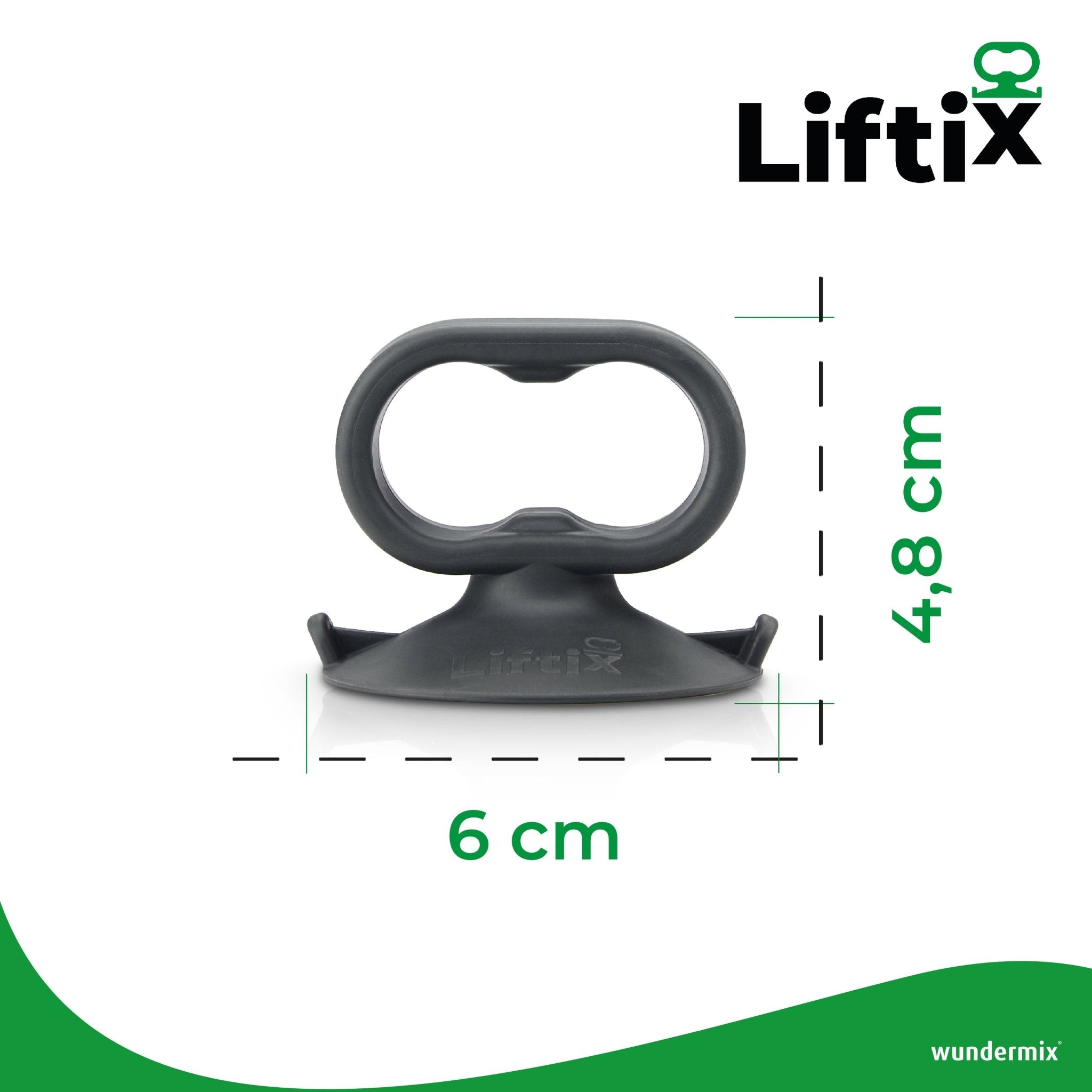 Liftix® | Saugnapf - Griff für Varoma - Deckel & Dampfgaraufsatz - Deckel Monsieur Cuisine - Wundermix GmbH