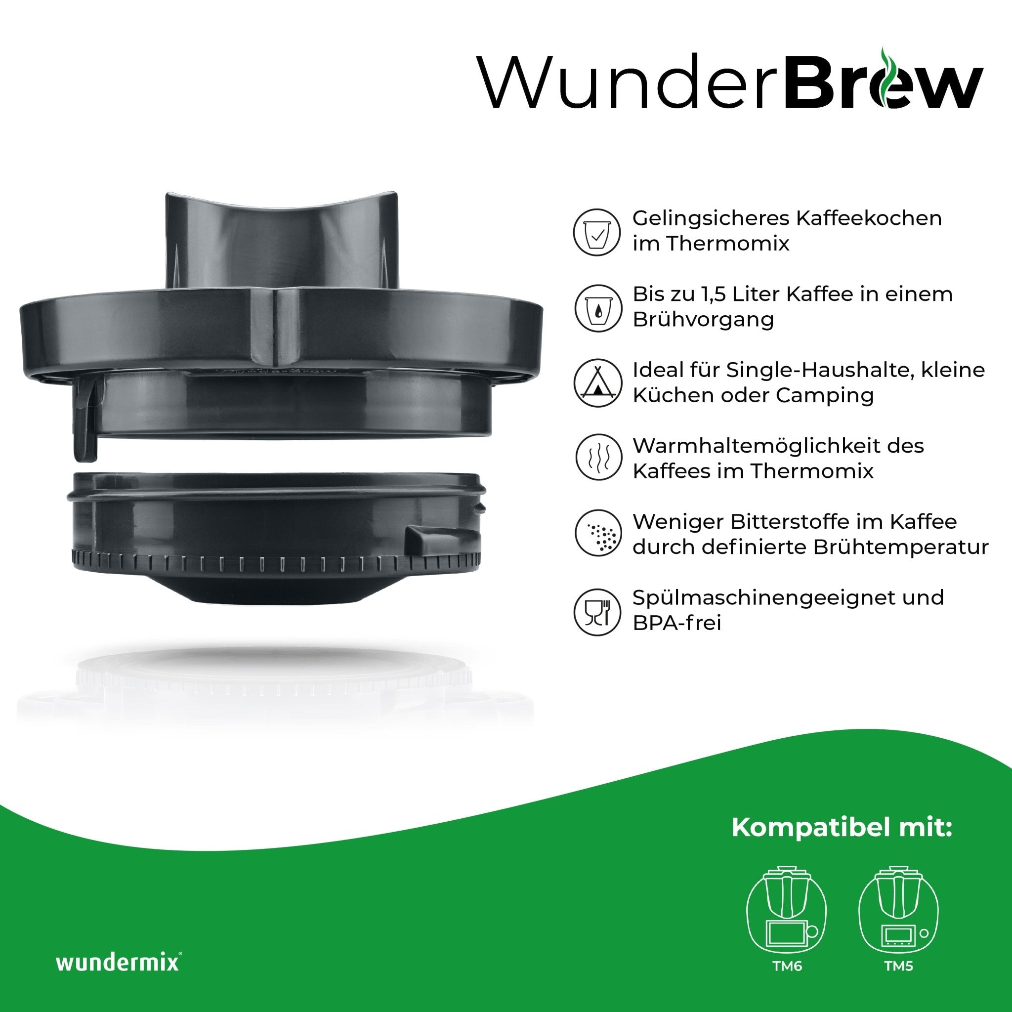 Kaffee - Set passend für Thermomix TM7, TM6, TM5 - Wundermix GmbH