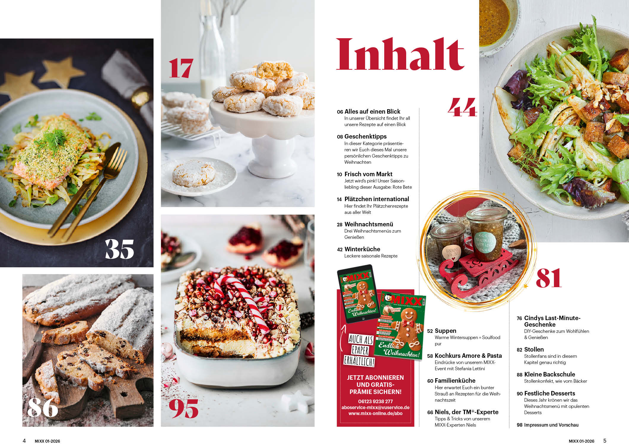 Zeitschrift MIXX - Ausgabe 01/2026 (November/Dezember) - Wundermix GmbH