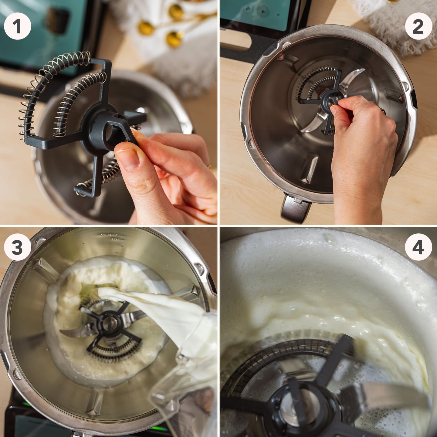 Milkimizer Milchschäumer für Thermomix TM7, TM6, TM5, TM31 - Wundermix GmbH