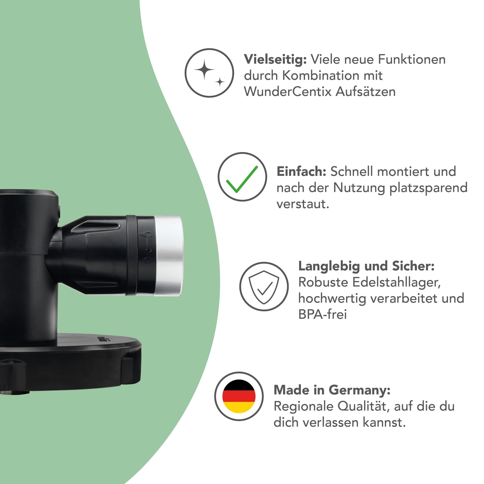 WunderCentix® | Starter - Set "Slow Juicer" für TM6, TM5 - Wundermix GmbH