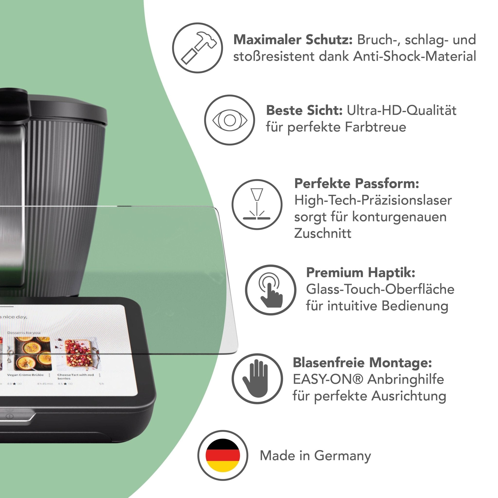 WunderScreen Spar - Set: Displayschutz und TouchPen für TM7 - Wundermix GmbH