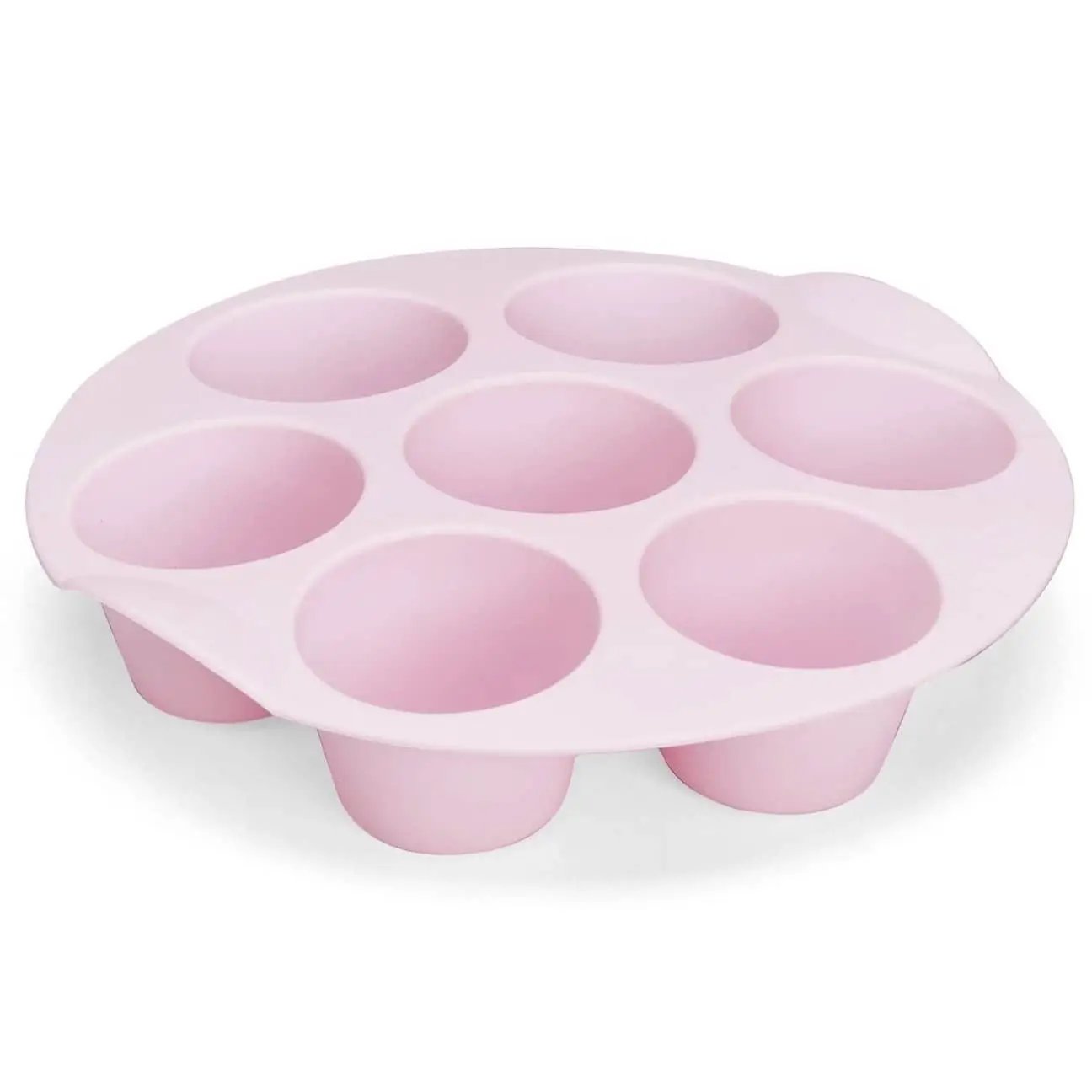 Silikon - Muffinform (rosa) - passend für Varoma und Dampfgaraufsatz Monsieur Cuisine - Wundermix GmbH