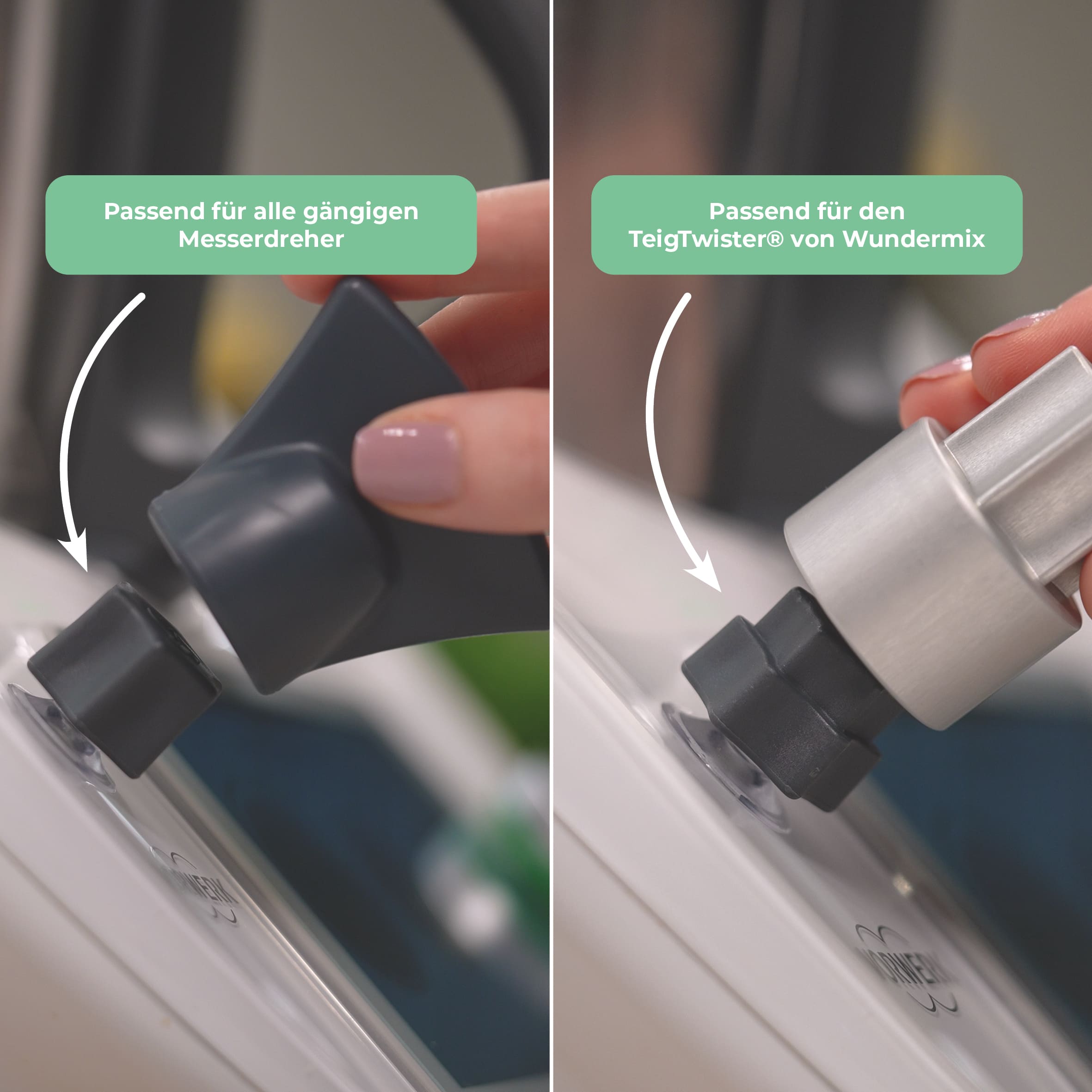 WunderSocket® | Teiglöser - Halterung für Thermomix TM6, TM5 - Wundermix GmbH