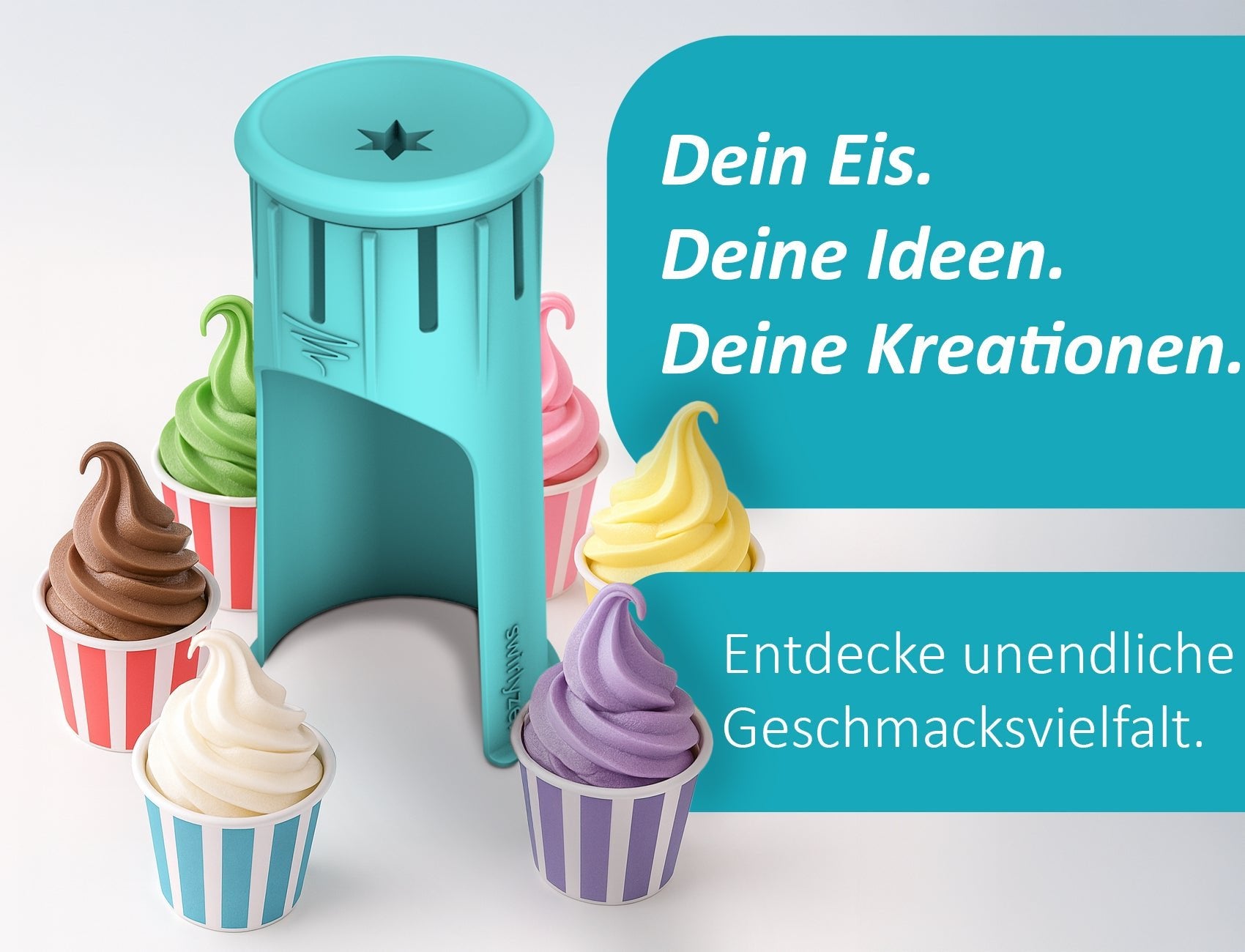 Swirlyzer | Softeis Maker für Ninja Creami - Wundermix GmbH