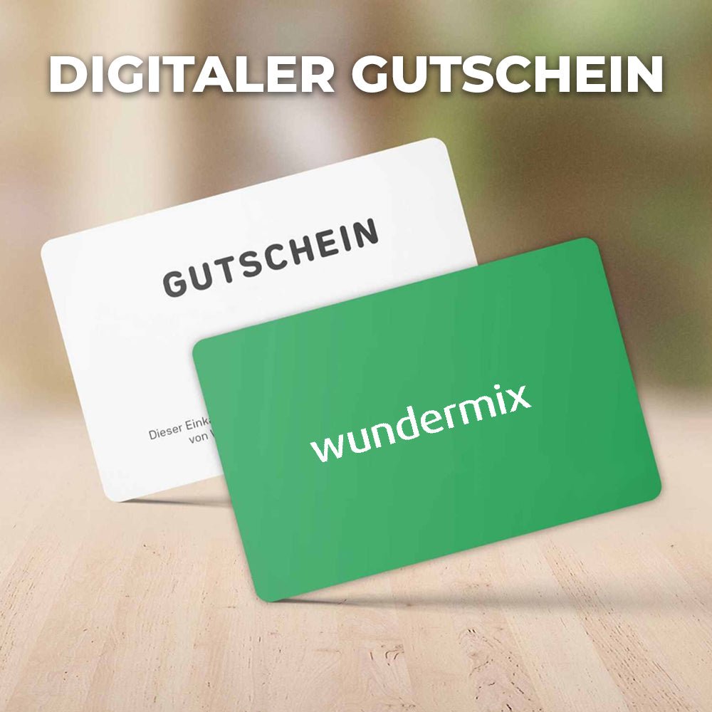 Digitaler Geschenkgutschein für wundtopermix.com - Wundermix GmbH