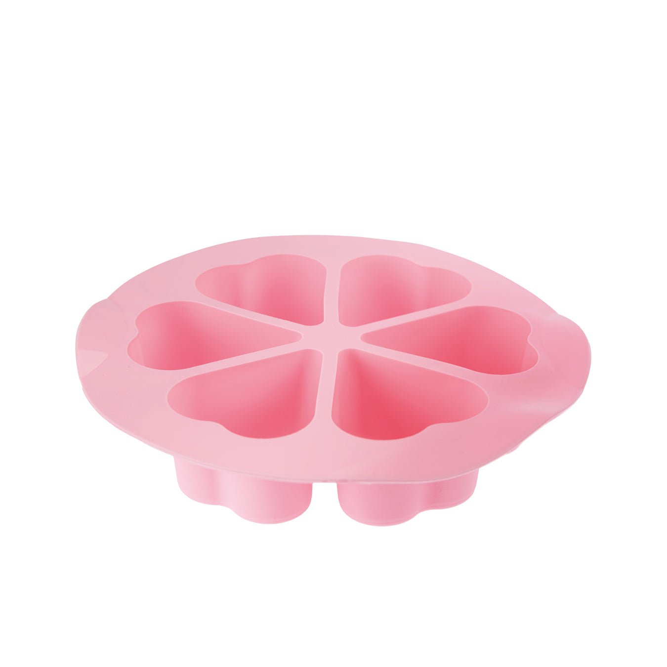 Silikon - Muffinform rosa Herzen - ideal für Varoma und Dampfgaraufsatz Monsieur Cuisine - Wundermix GmbH