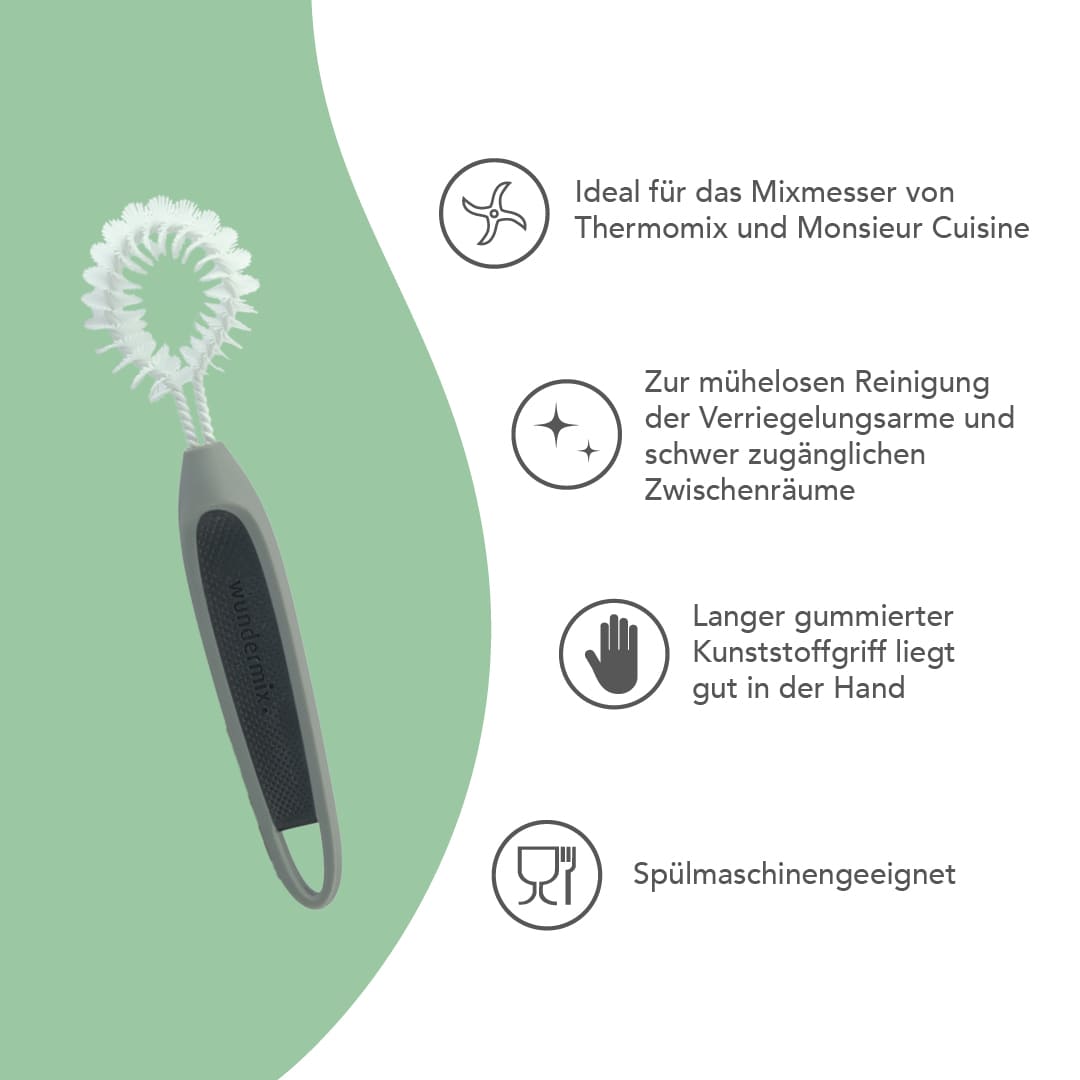 WunderBrush® Omega | Reinigungsbürste für Thermomix - Gehäuse - Wundermix GmbH