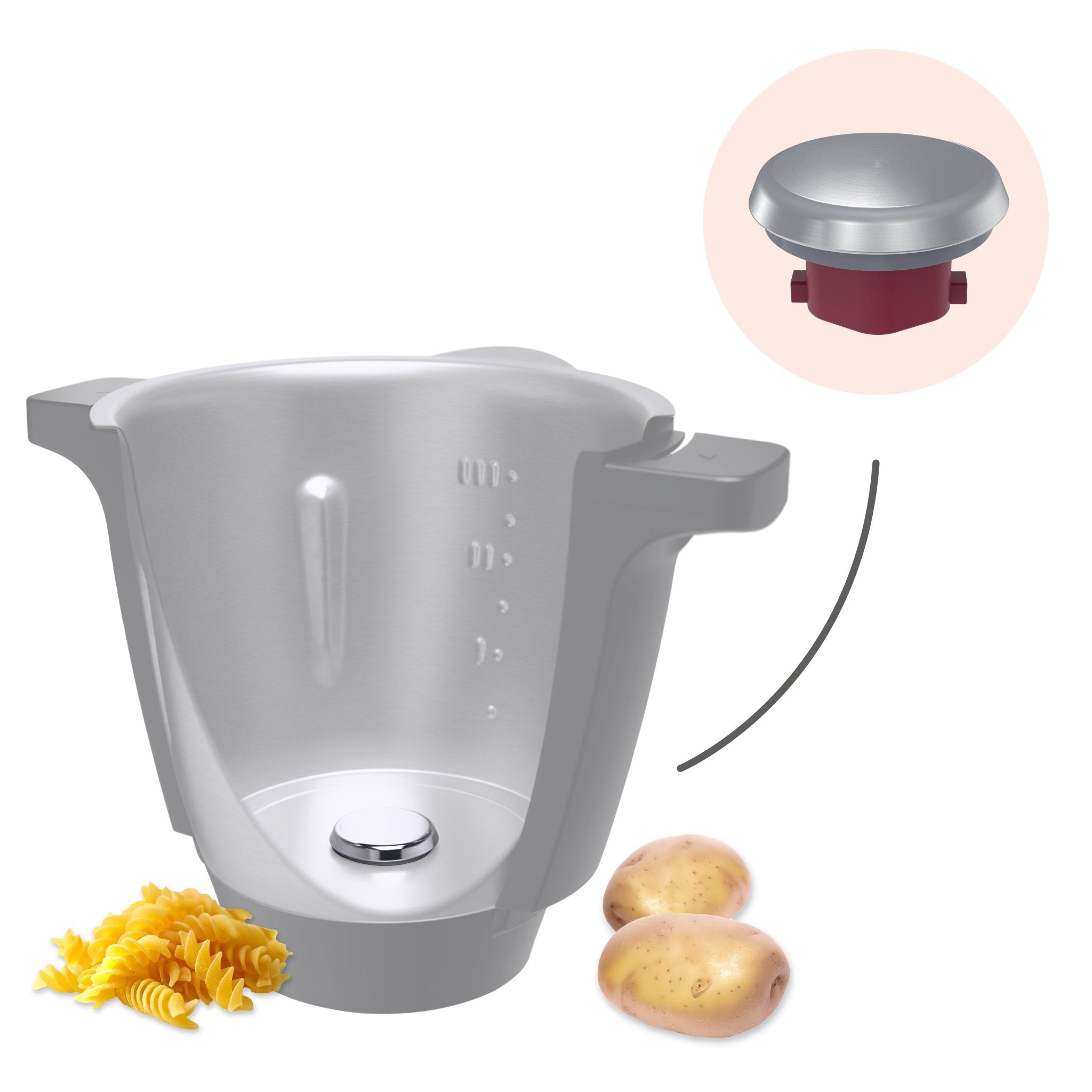 WunderCap® für Monsieur Cuisine Connect, Trend, Smart, Edition Plus & Compact - Wundermix GmbH