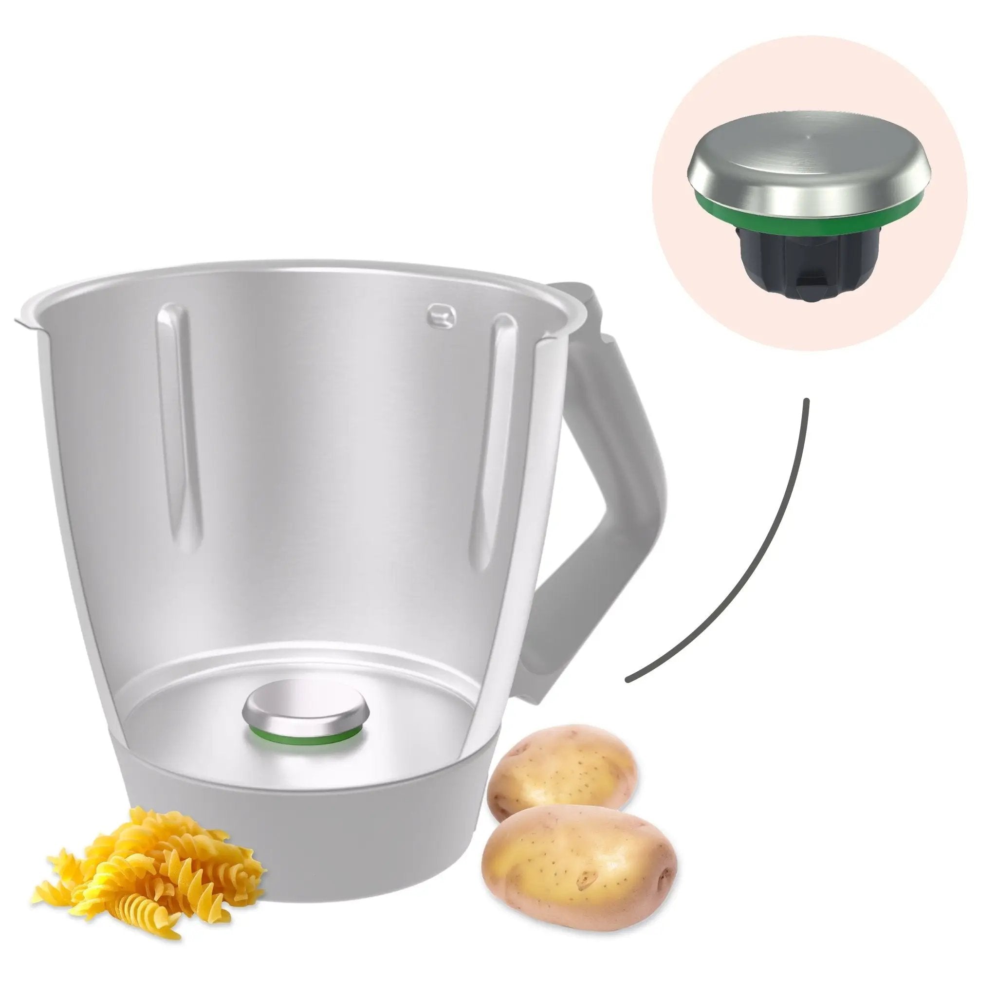 [B - Ware] WunderCap® | Der revolutionäre Thermomix - Messerersatz - Wundermix GmbH