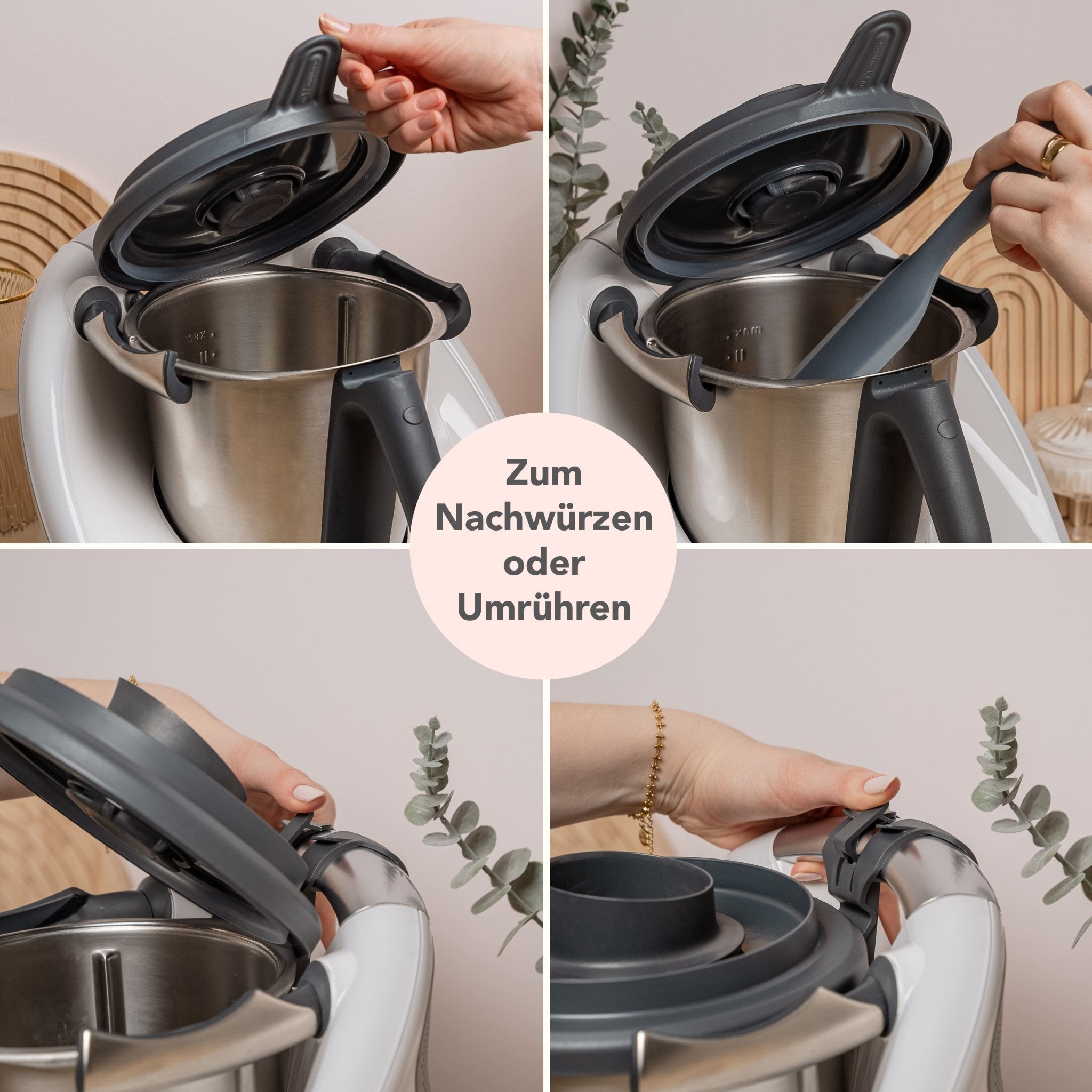 WunderClip® Pro | Deckelhalter für Thermomix TM6, TM5 - Wundermix GmbH