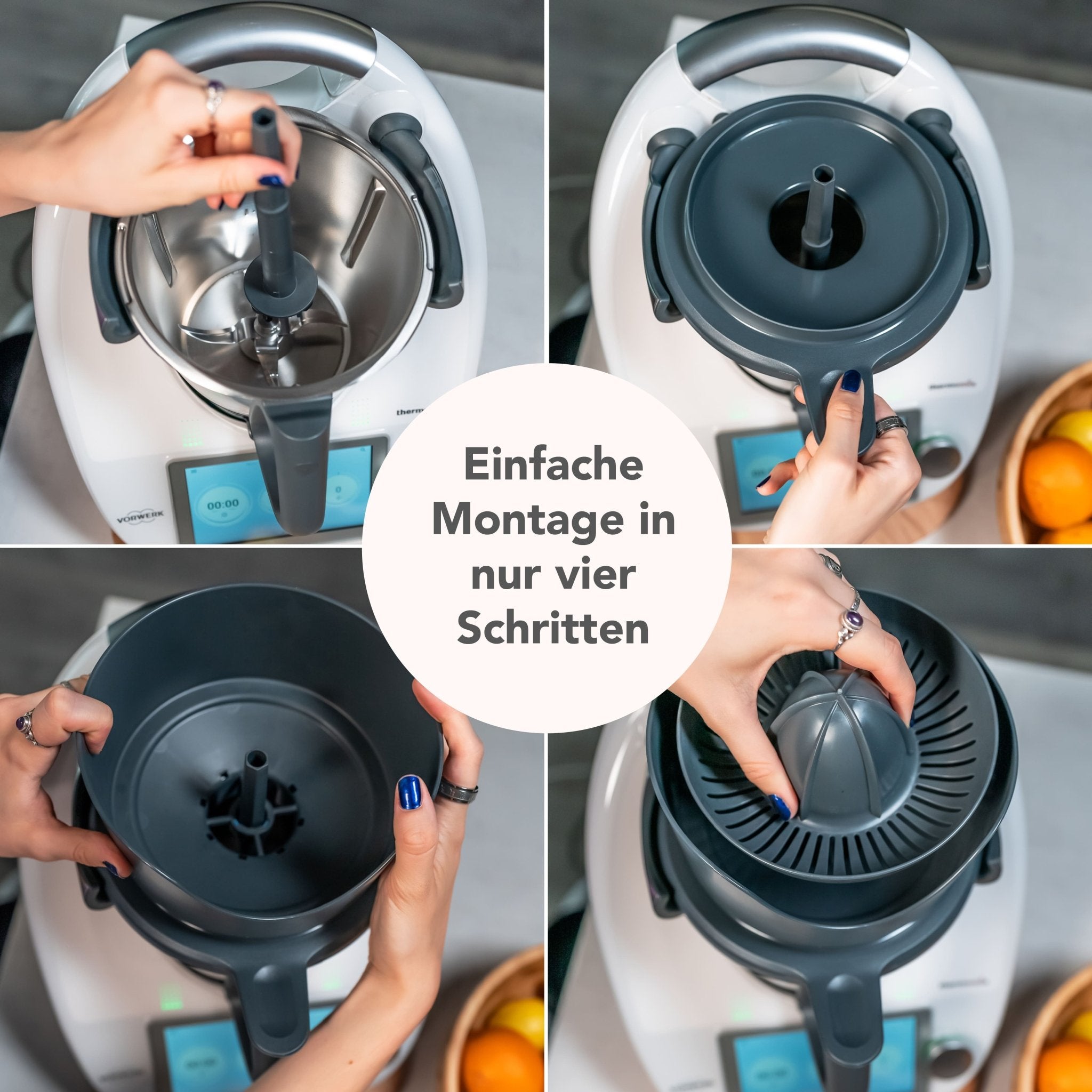 [B - Ware] WunderJuicer® | Saftpresse für Thermomix TM6, TM5, TM31 - Wundermix GmbH