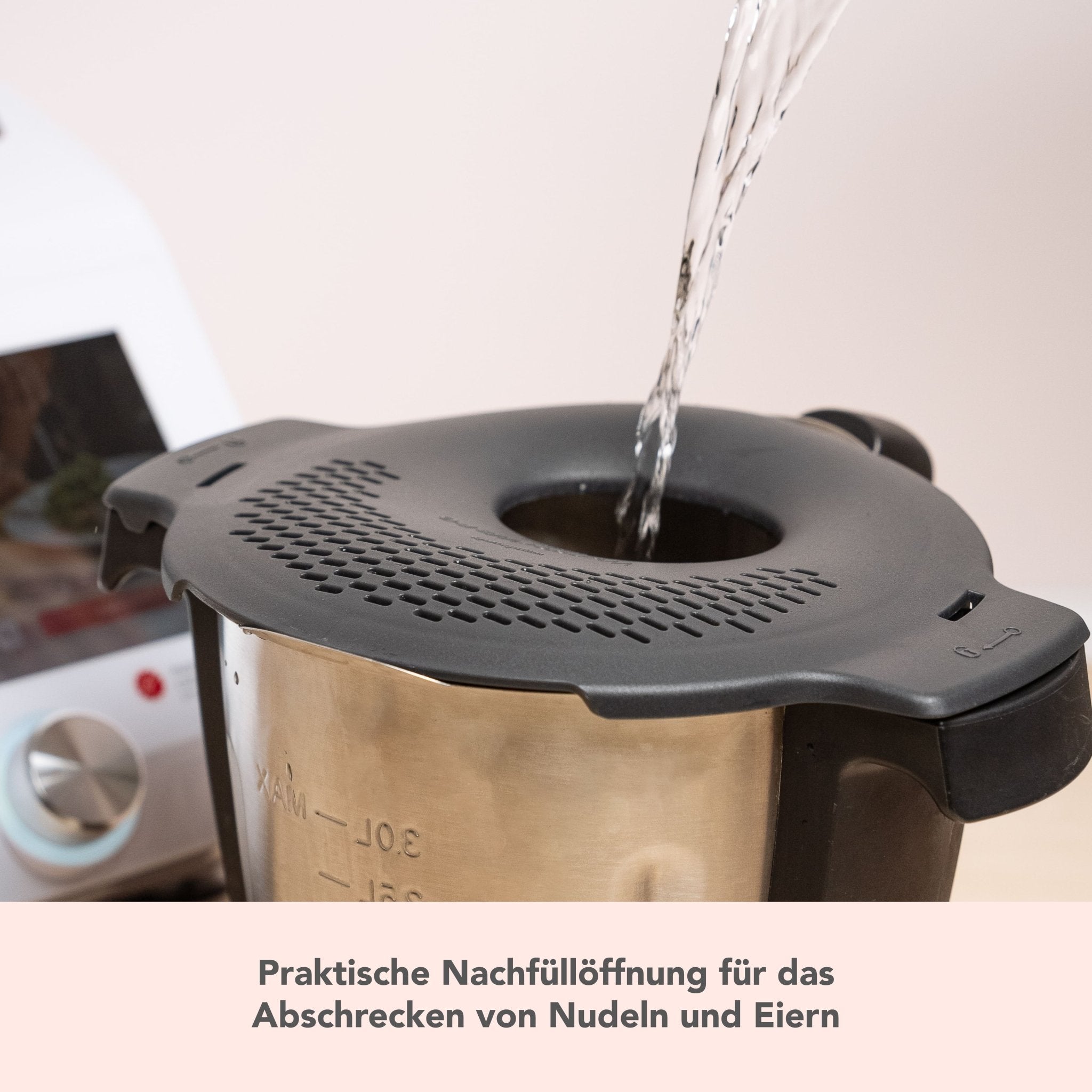 WunderWave® | Ausgusssieb für Monsieur Cuisine Connect, Trend und Smart - Wundermix GmbH